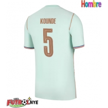 Camiseta Francia Jules Kounde #5 Visitante Equipación Mundial 2026 manga corta
